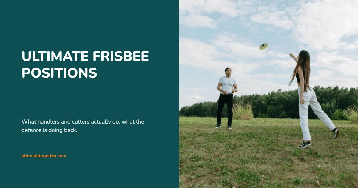 Ultimate Frisbee Positions — Ultimate Together, beginner-friendly ultimate frisbee in the Howell and Brighton area